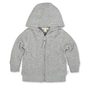 Burt’s Bees gray newborn hoodie
